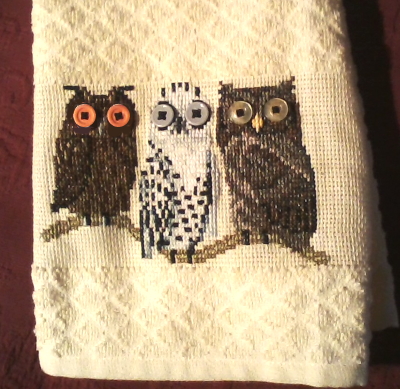 Owl Towel ValerieJ R